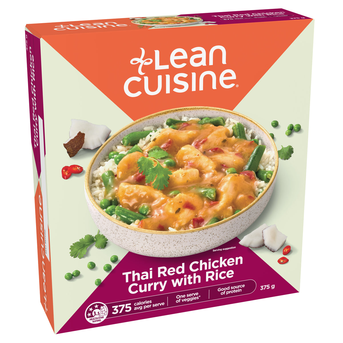 Thai Red Chicken Curry with Rice